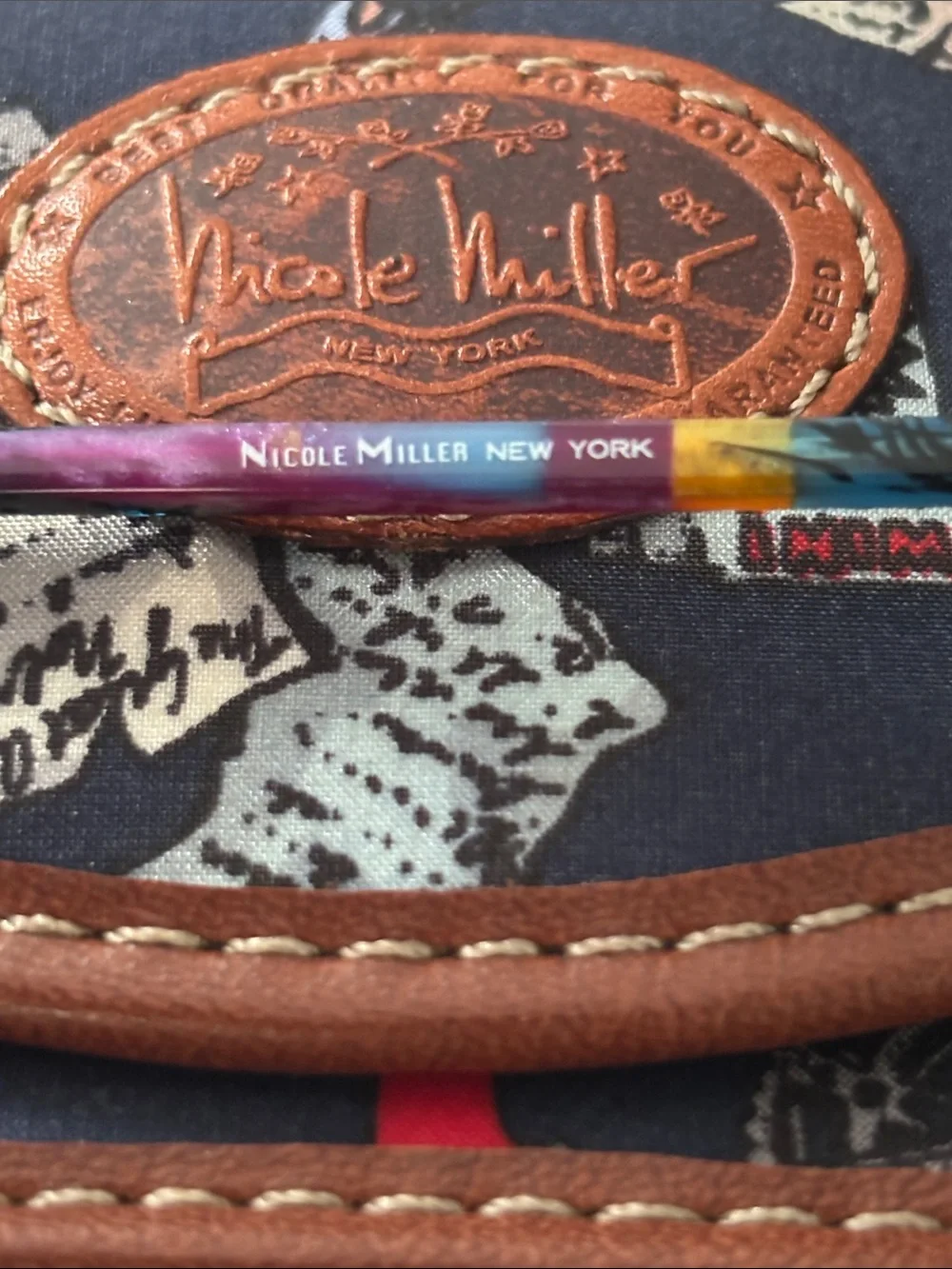 Nicole Miller New York stylish navy